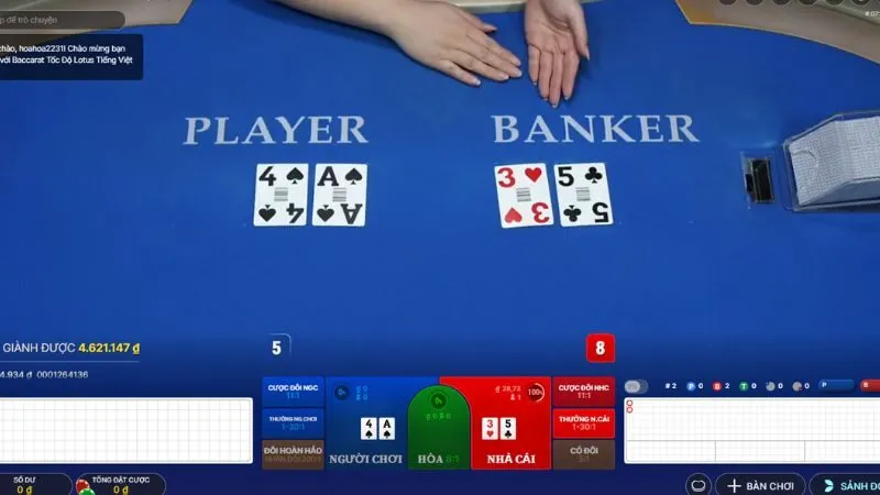 Trải nghiệm Baccarat Live Max79 với dealer trực tiếp, tỷ lệ thắng cao và minh bạch.